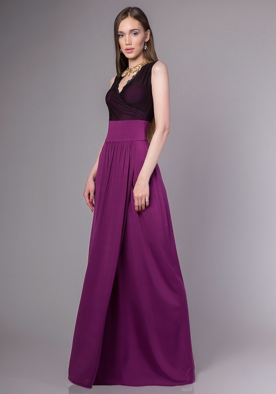 Платье SQ 1100 фиолетовое - Платье SQ 1100 фиолетовое