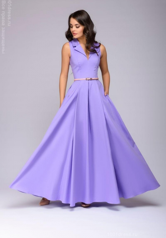 Платья фиолетового цвета на выпускной