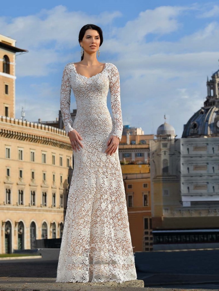 Свадебное платье (01 ML35)