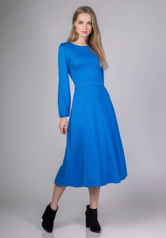 Платье SQ 1070 голубое - Платье SQ 1070 голубое
