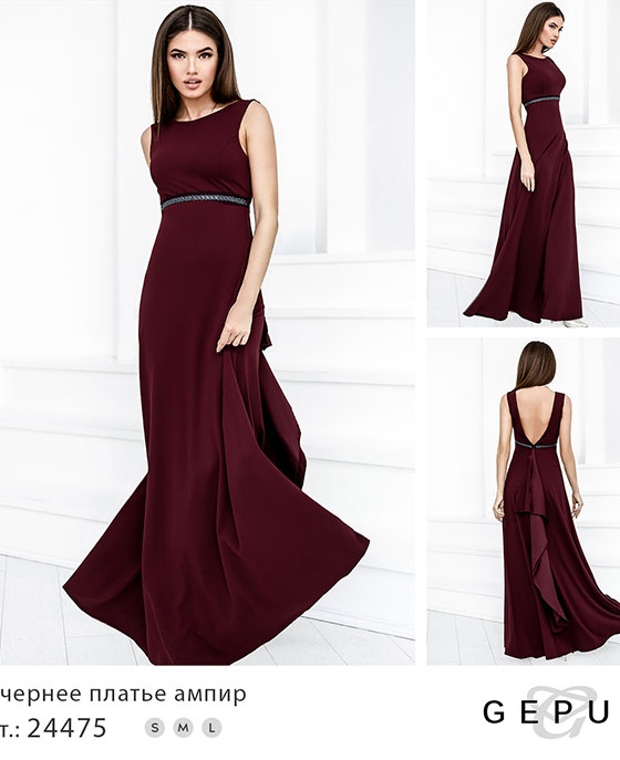Вечернее платье ампир 24475 - Вечернее платье ампир 24475