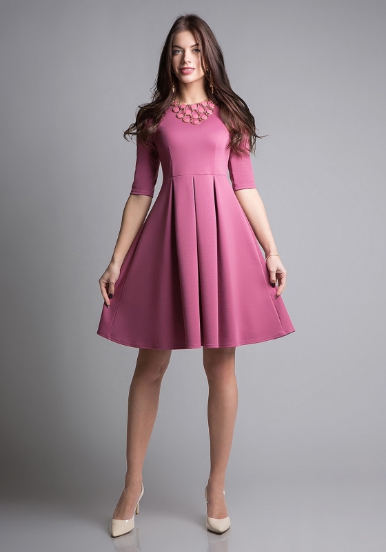 Платье SQ 1130 розовое - Платье SQ 1130 розовое