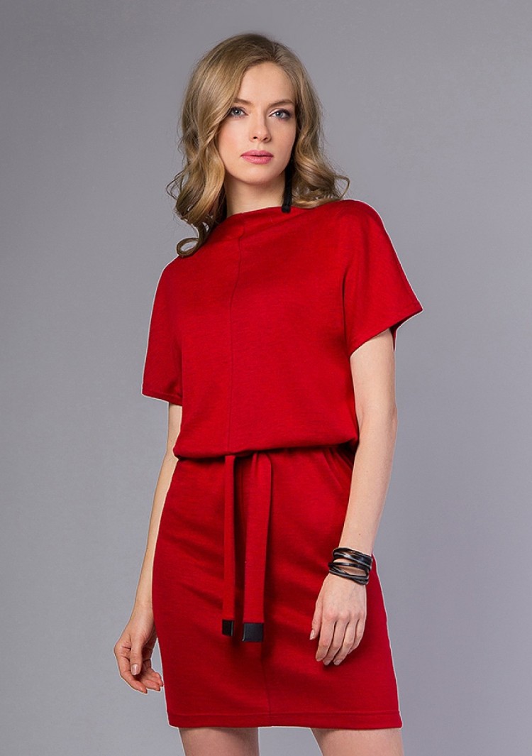 Платье SQ 1028 красное