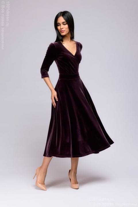 Купить Бархатное Платье В Москве Вечернее