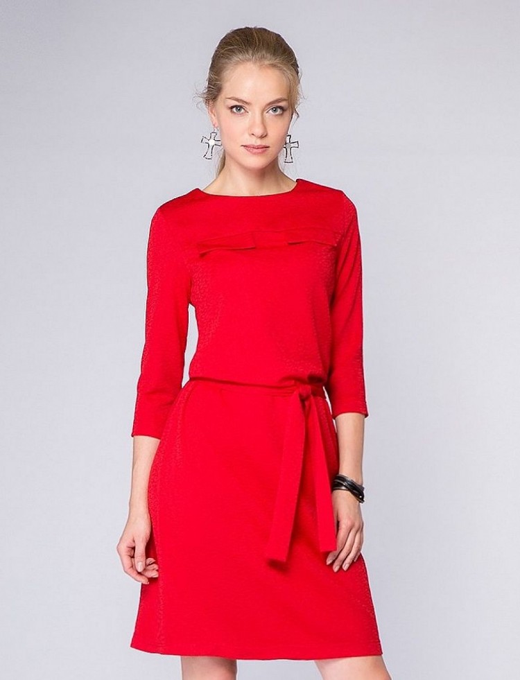 Платье SQ 1040 красное