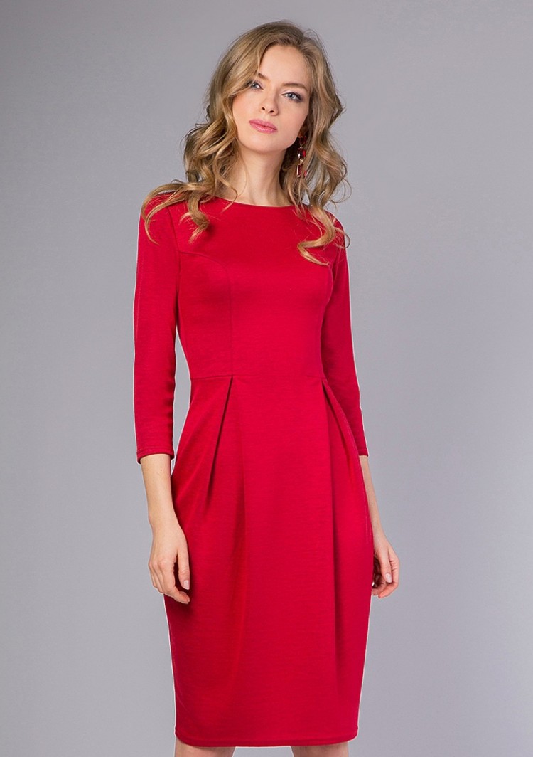 Платье SQ 1044 красное