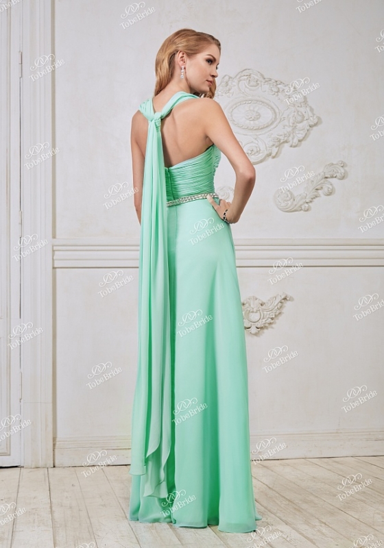 Платье в греческом стиле в пол  CH003B - Платье в греческом стиле в пол  CH003B