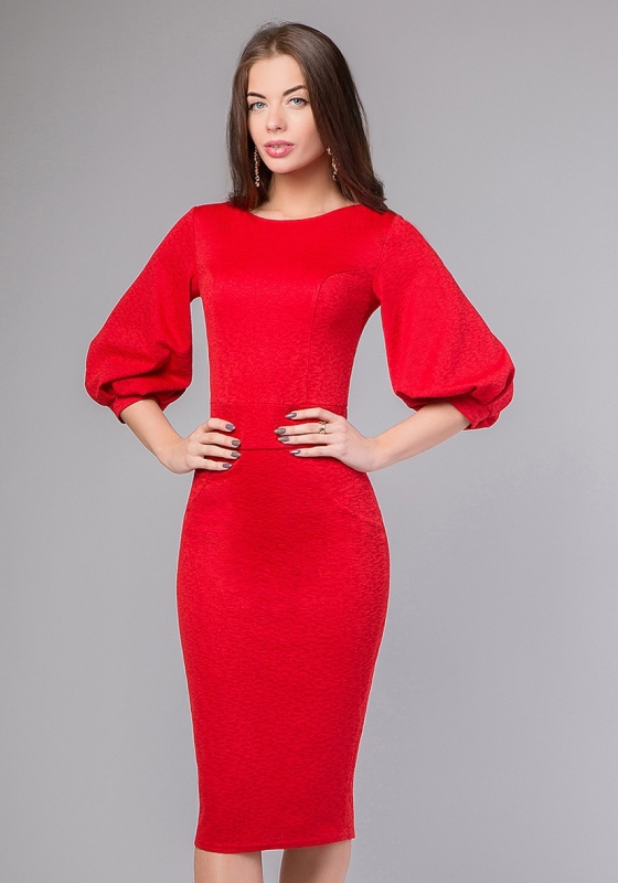 Платье SQ 1060 красное - Платье SQ 1060 красное
