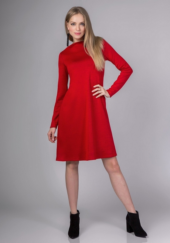 Платье SQ 1061 красное - Платье SQ 1061 красное